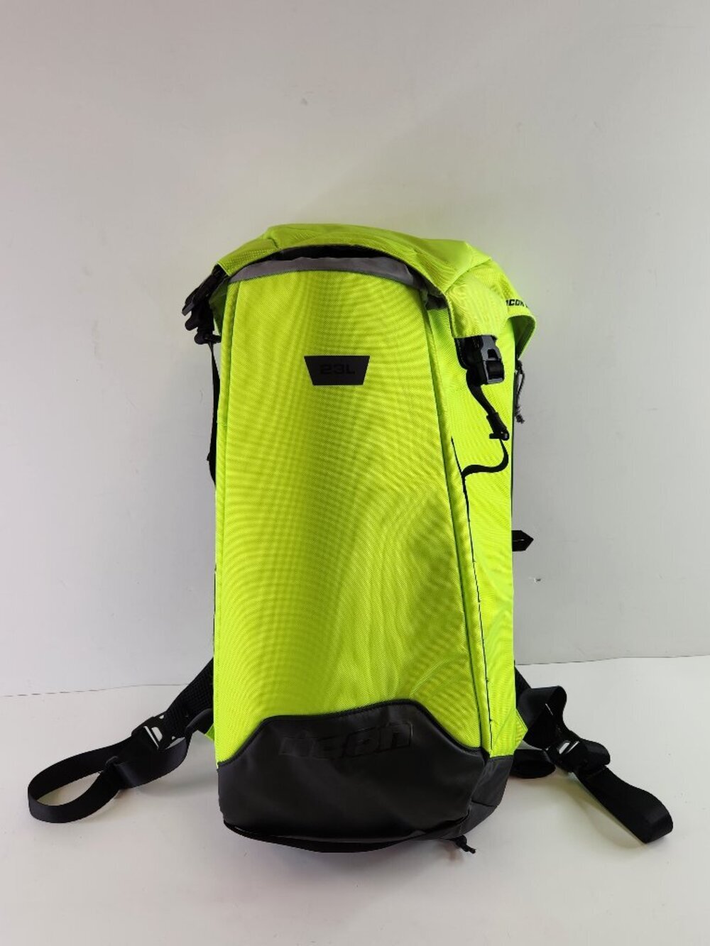 icon Squad 4 Neon Yellow Hi Via Backpack ATV Riding Pack 23L